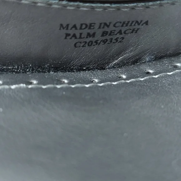 Adrienne Vittadini Palm Beach Black Patent Wedges w/ Rhinestone Details Size 6 - Picture 10 of 16